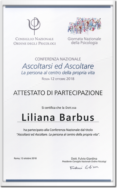 Ascoltarsi ed Ascoltare. La persona al centro della propria vita.