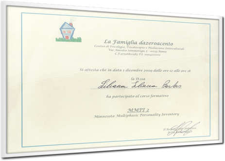 Formazione test MMPI2