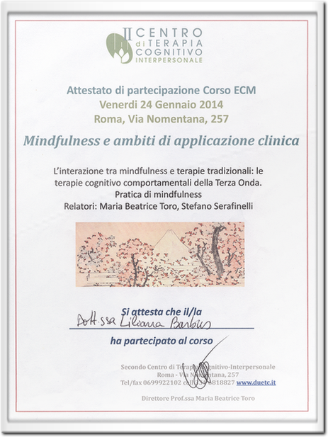 Mindfulness e ambiti di applicazione